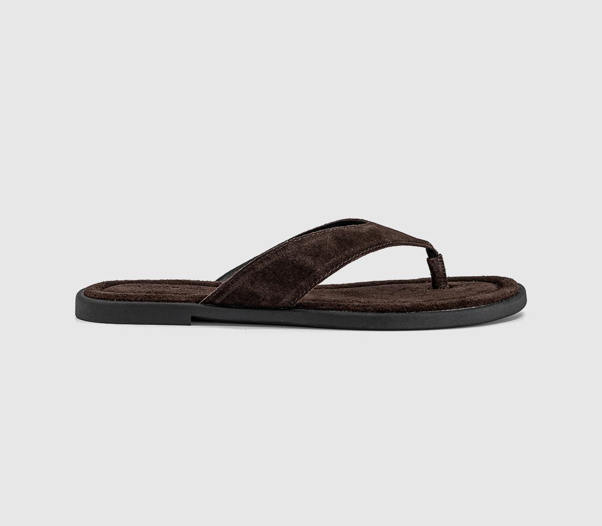 Vagabond ShoemakersZaida Toe Thong SandalsJava Suede