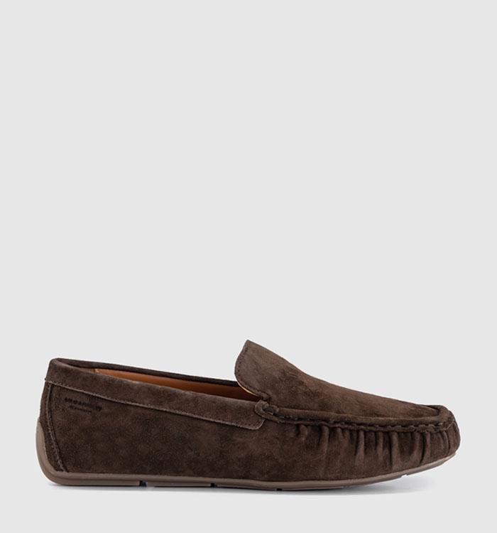 Vagabond Shoemakers Mika Driver Loafers Coffee Suede