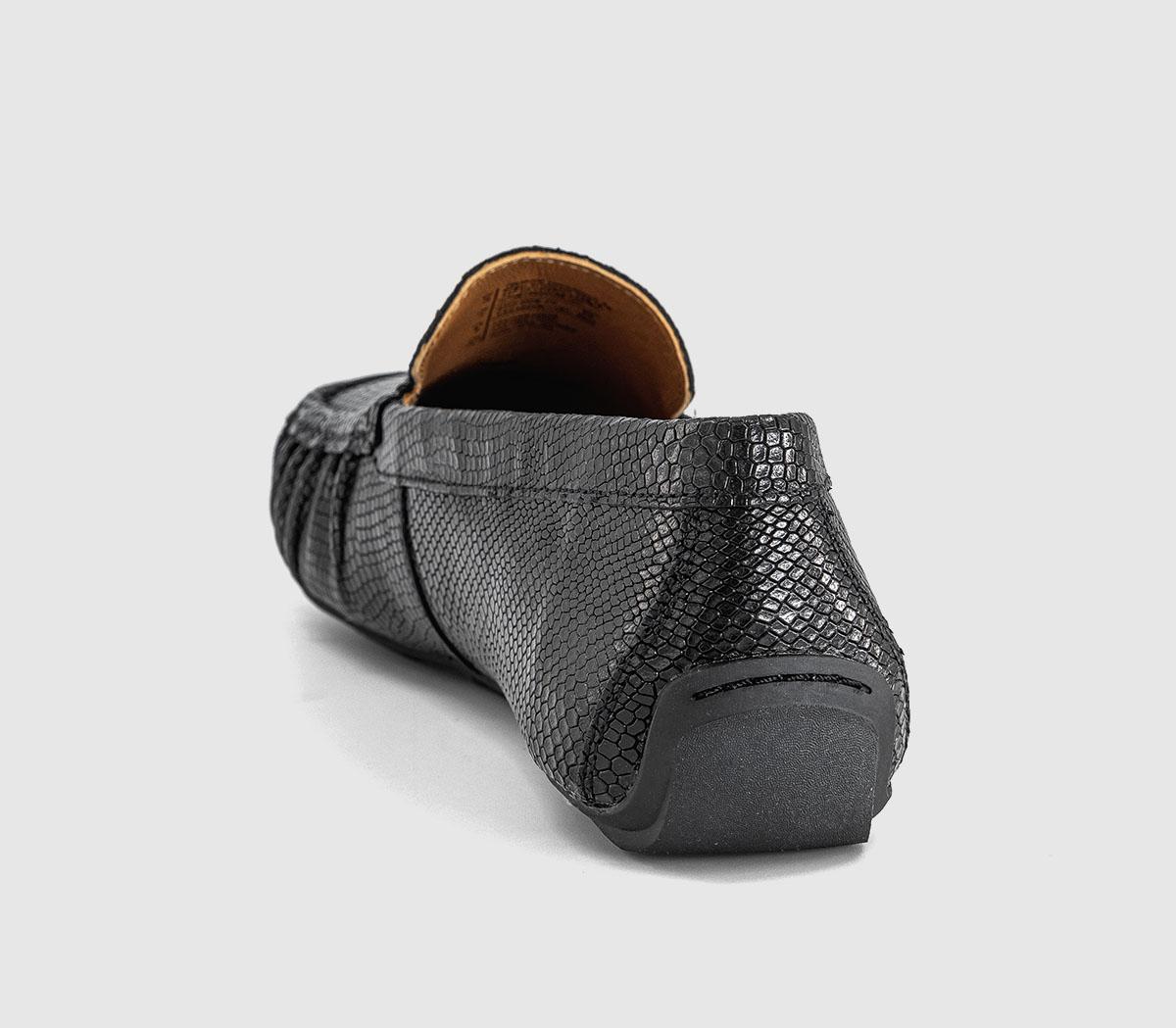 Vagabond ShoemakersMika Driver LoafersBlack Embossed