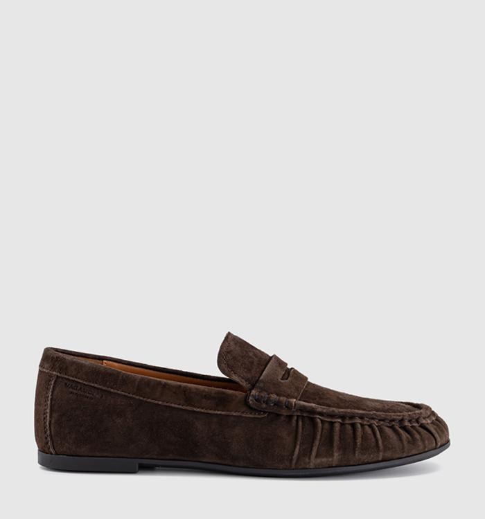 Vagabond Shoemakers Aleya Loafers Coffee Suede