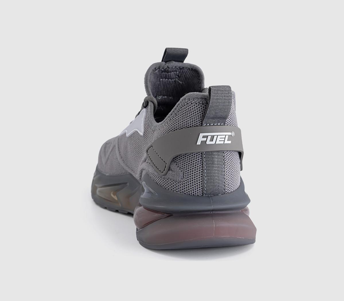 OFFICECrusade Knitted Trainers FuelGrey Mix