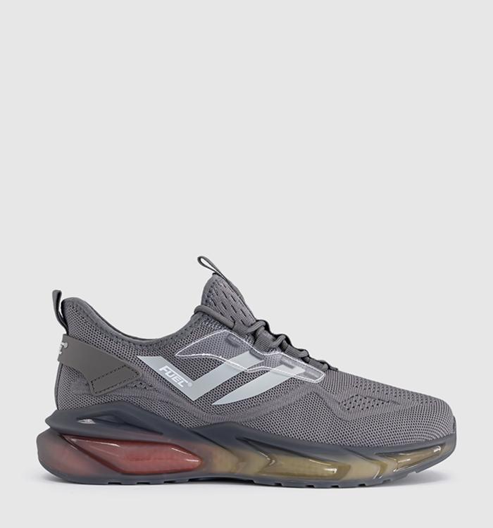 OFFICE Crusade Knitted Trainers Fuel Grey Mix