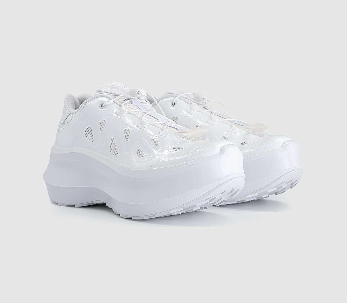 Comme Des GarconsComme x Salomon XT-Whisper Void Platform TrainersWhite F