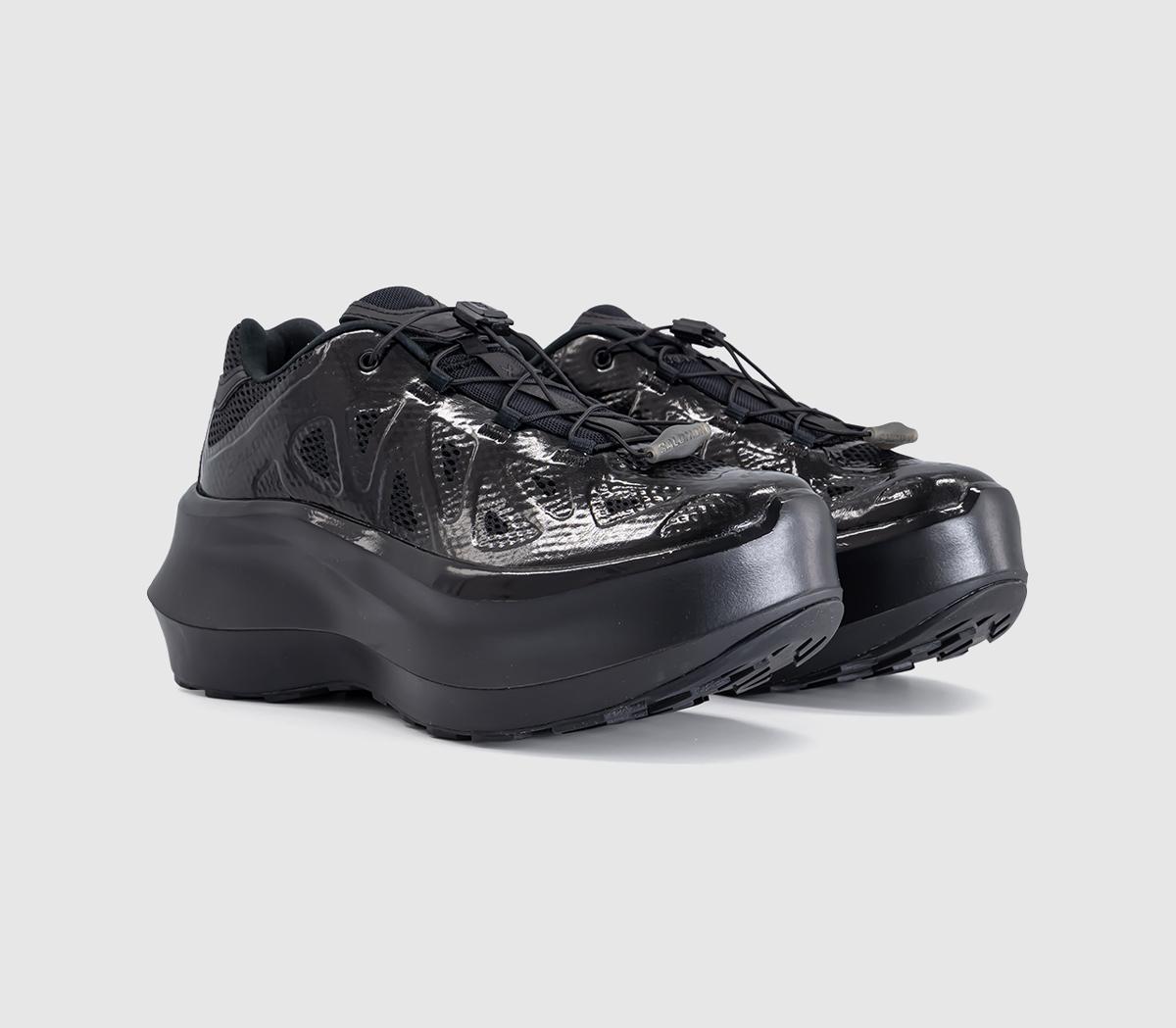 Comme Des GarconsComme x Salomon XT-Whisper Void Platform TrainersBlack F