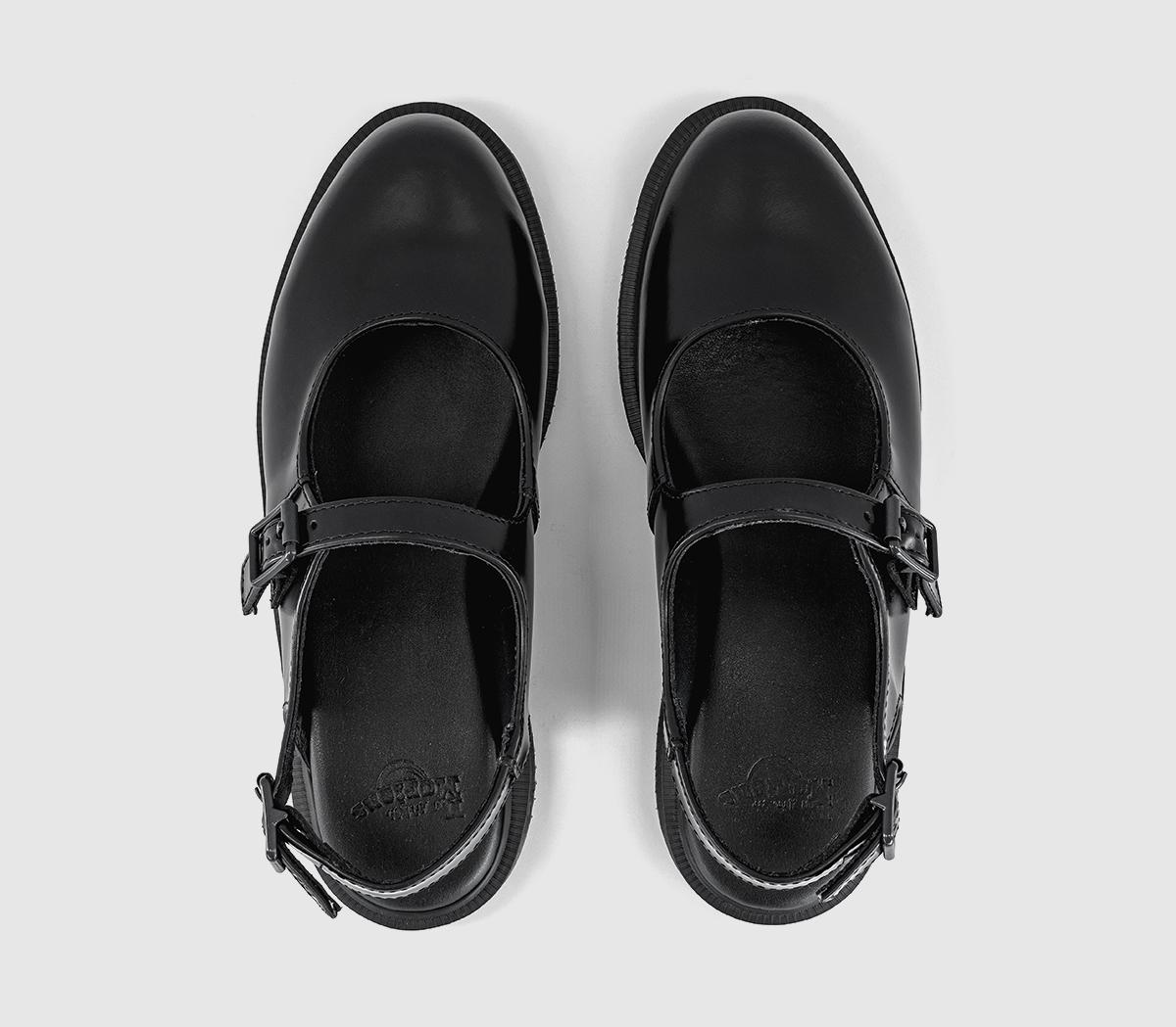 Dr. MartensMadaline Mary JanesBlack Polished Smooth