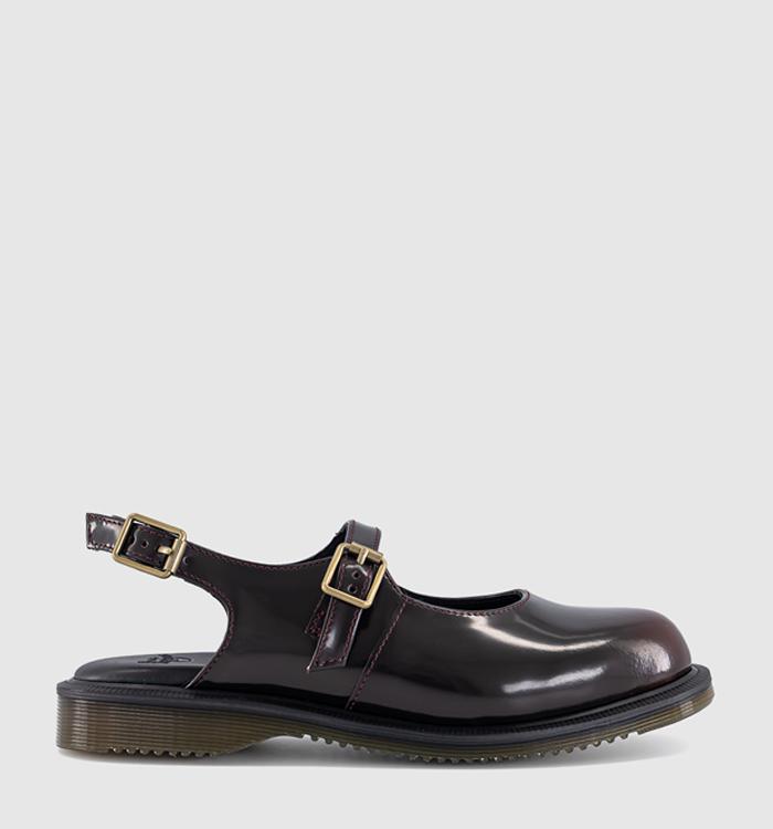 Dr. Martens Madaline Mary Janes Cherry Red Arcadia