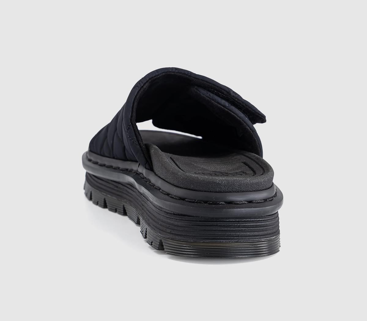 Dr. MartensZebzag SlidersBlack Econyl Woven