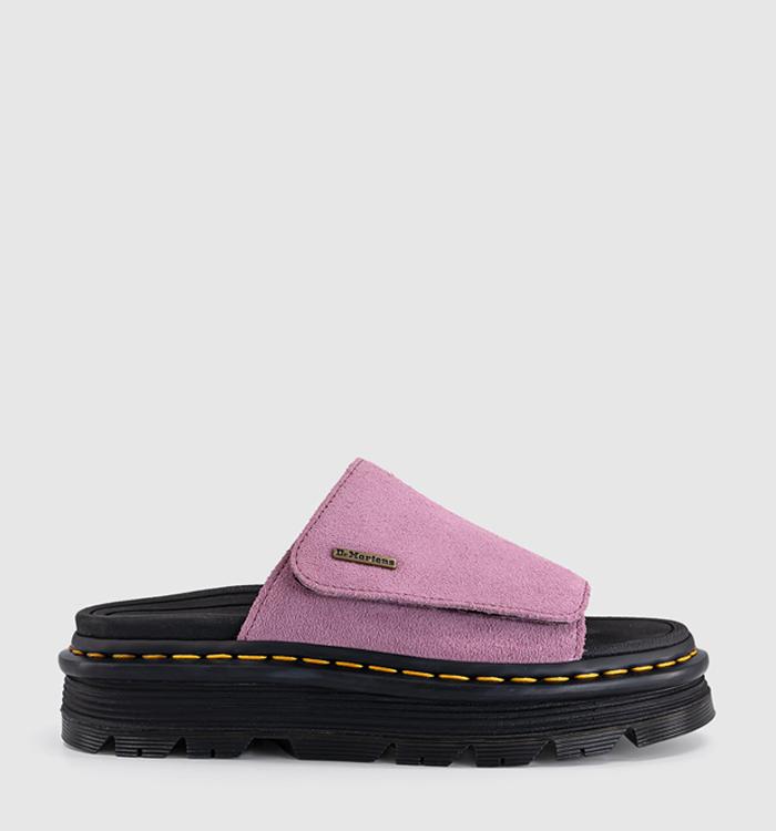 Dr. Martens Zebzag Sliders Dusty Rose
