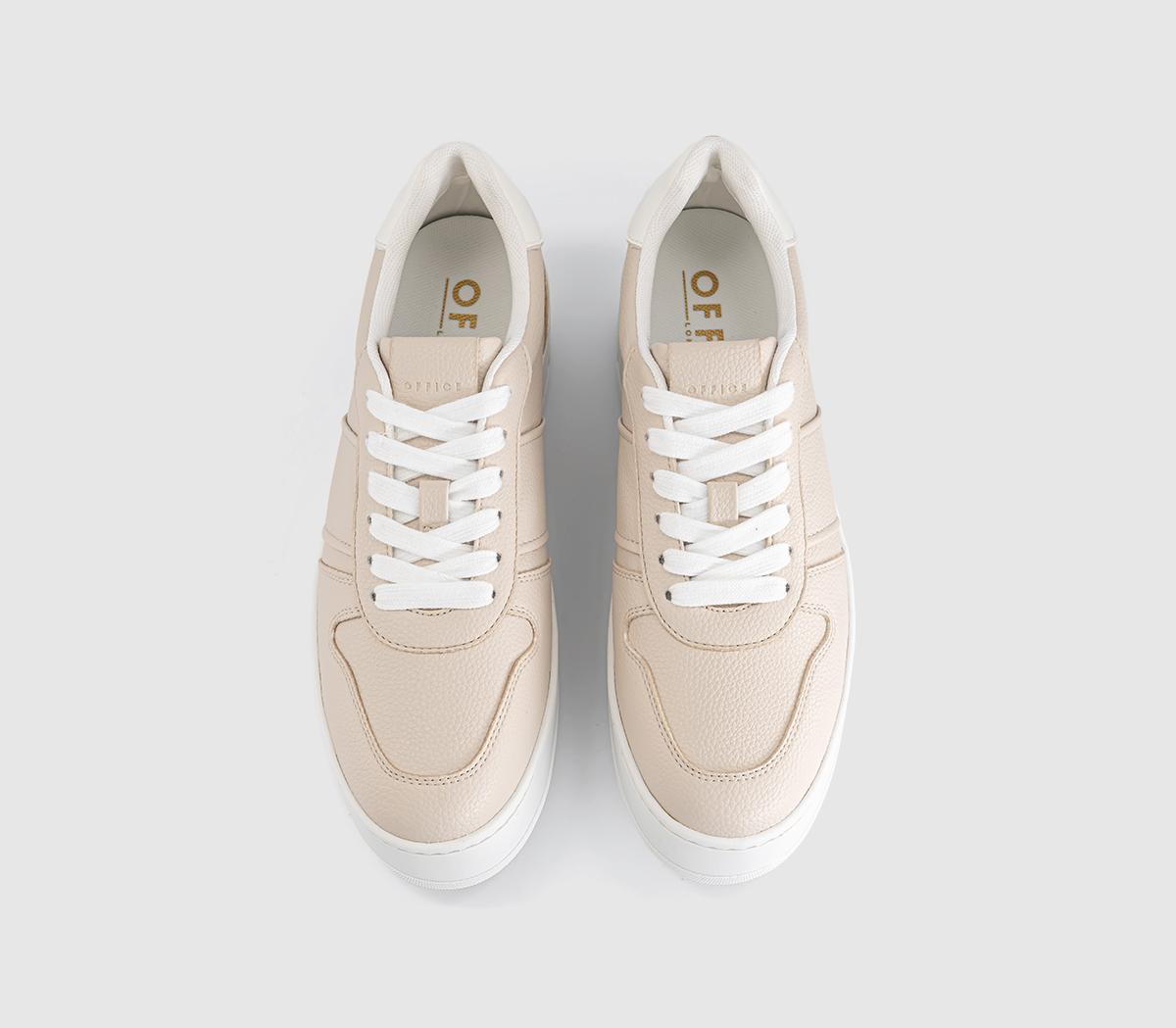 OFFICETatum Platform Lace Up TrainersBlush