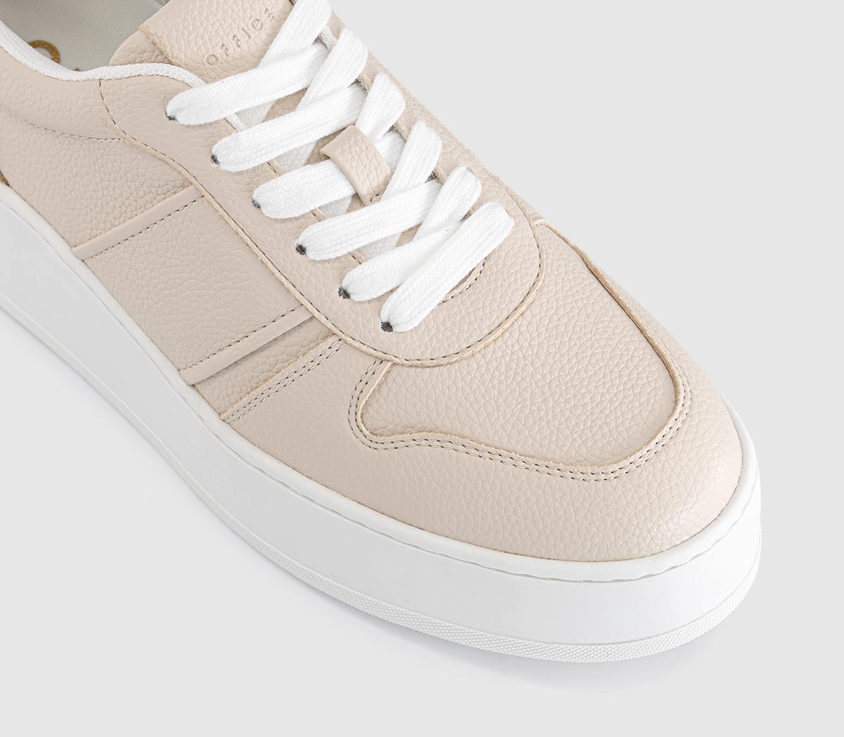 OFFICETatum Platform Lace Up TrainersBlush