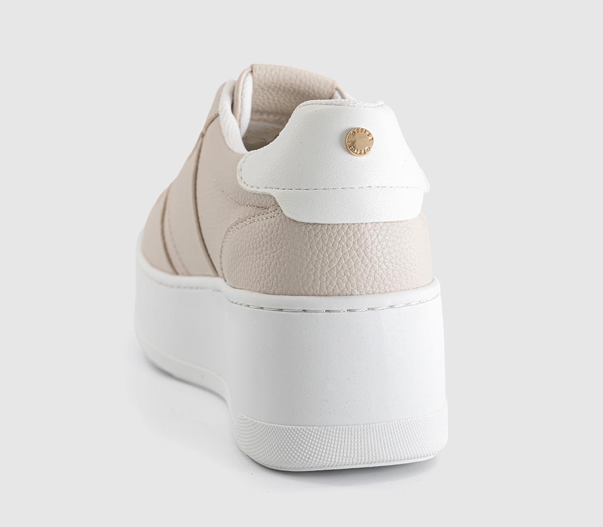 OFFICETatum Platform Lace Up TrainersBlush