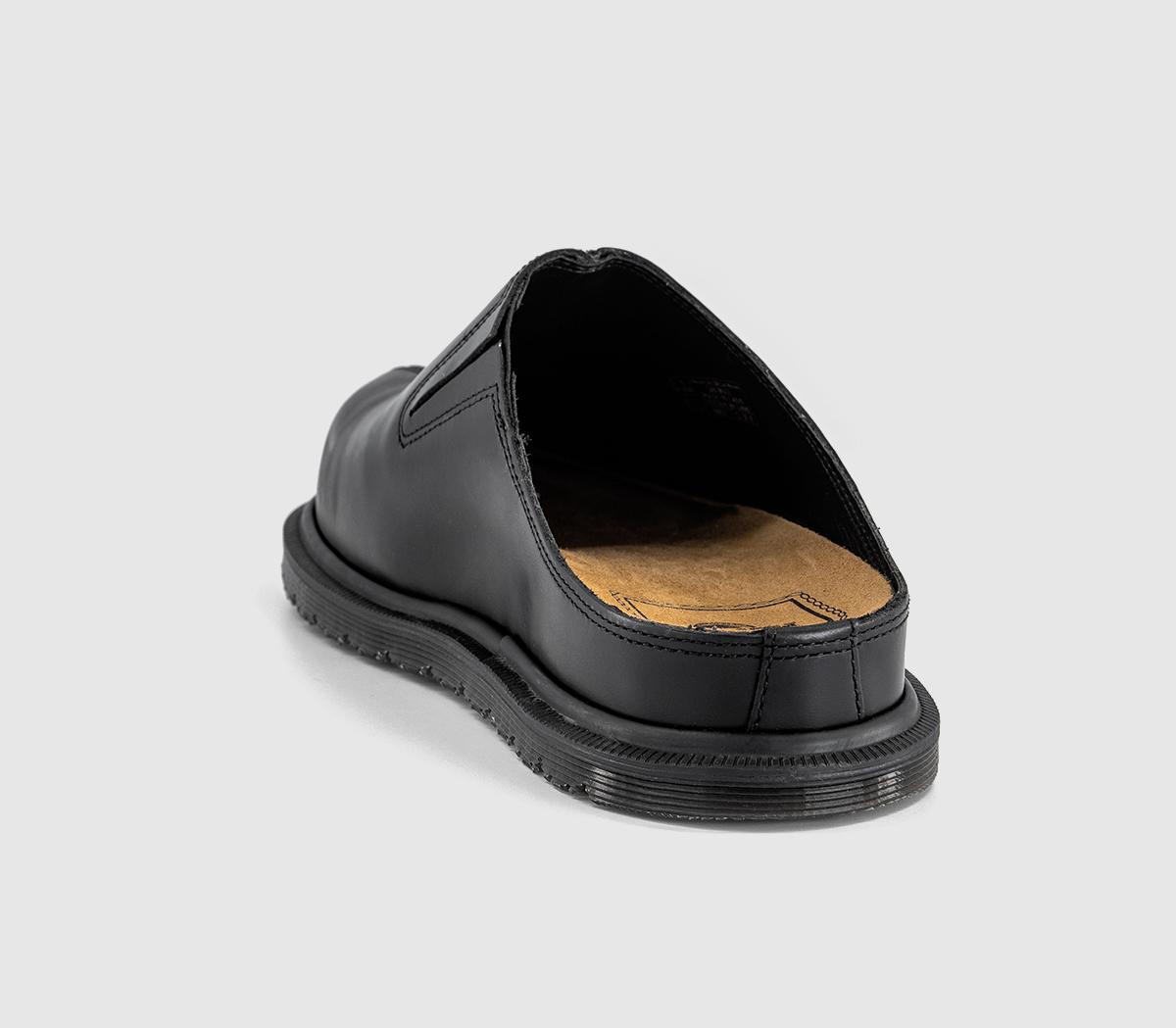 Dr. Martens SAN MULE ブラック UK9 Dr. Martens San Mule Black Orleans - Flat Shoes for Women