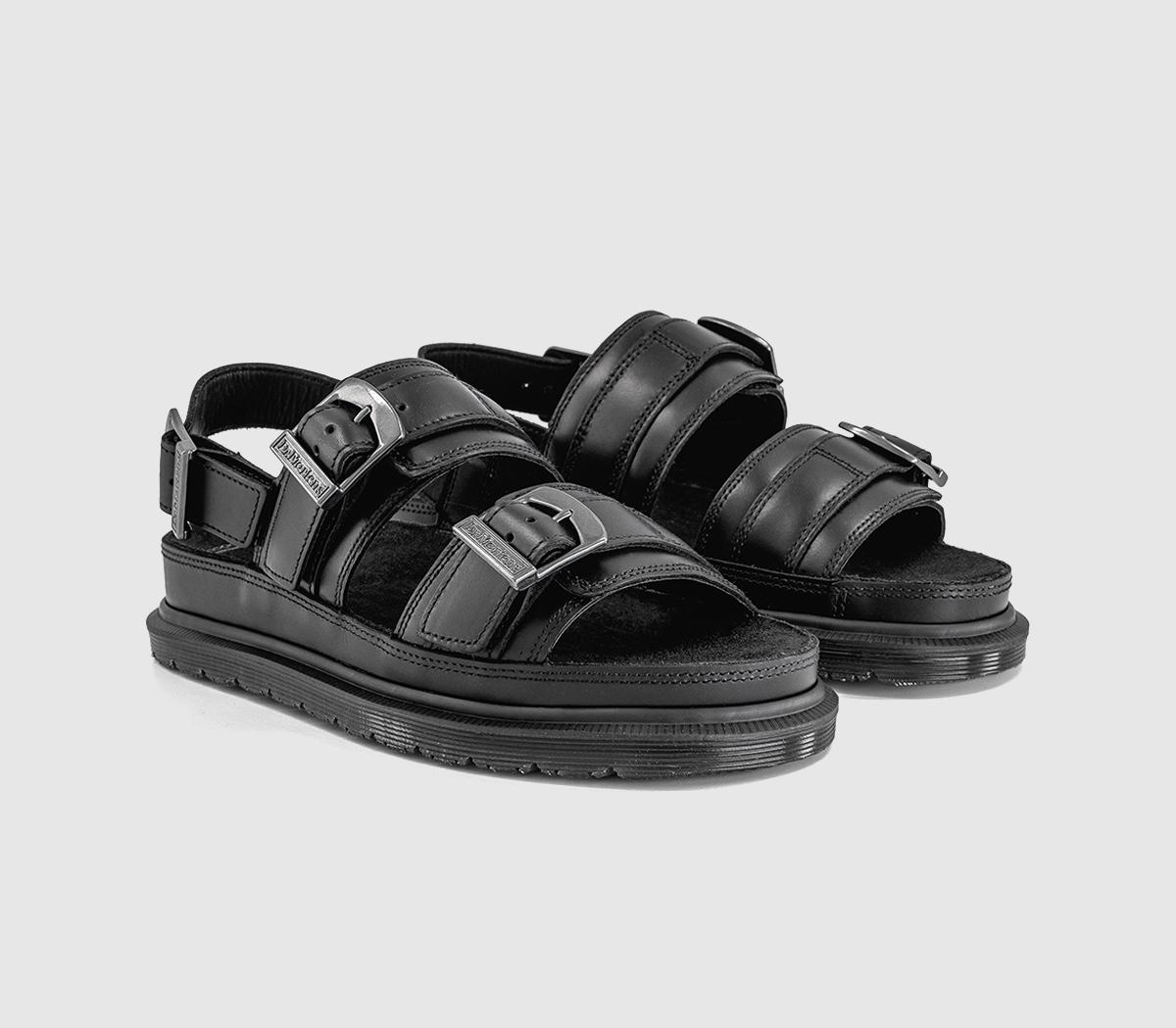 Dr. MartensSan Two Strap SandalsBlack Orleans