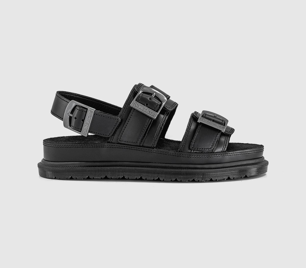 Dr. MartensSan Two Strap SandalsBlack Orleans