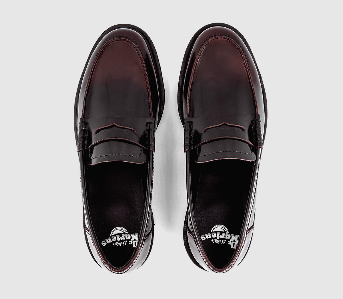 Dr. Martens Mayfare Men's Loafers Cherry Red Arcadia - Men's Loafers