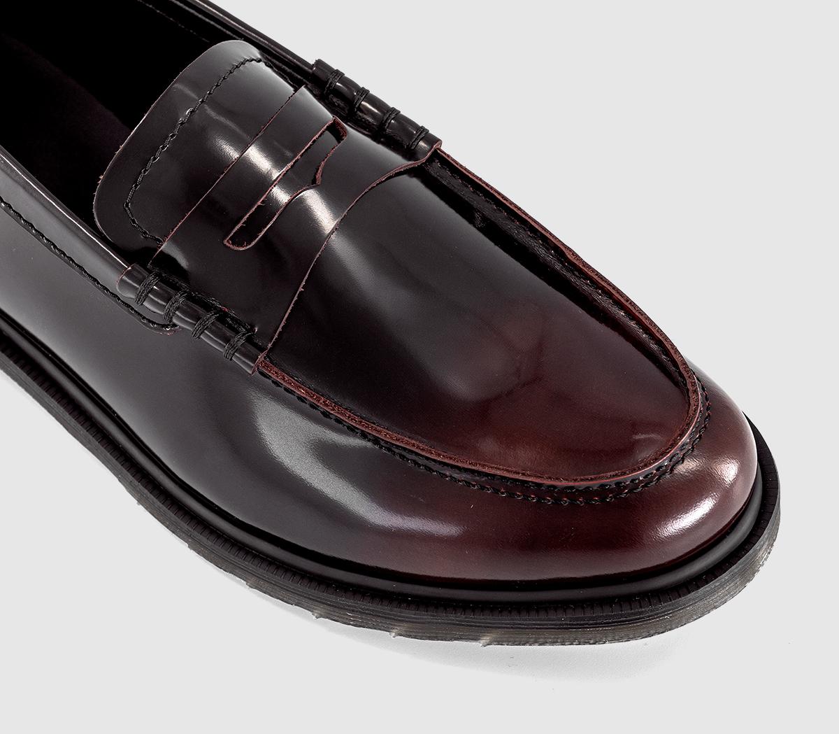 Dr. Martens Mayfare Men's Loafers Cherry Red Arcadia - Men's Loafers