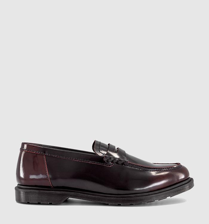 Dr. Martens Mayfare Loafers Cherry Red Arcadia