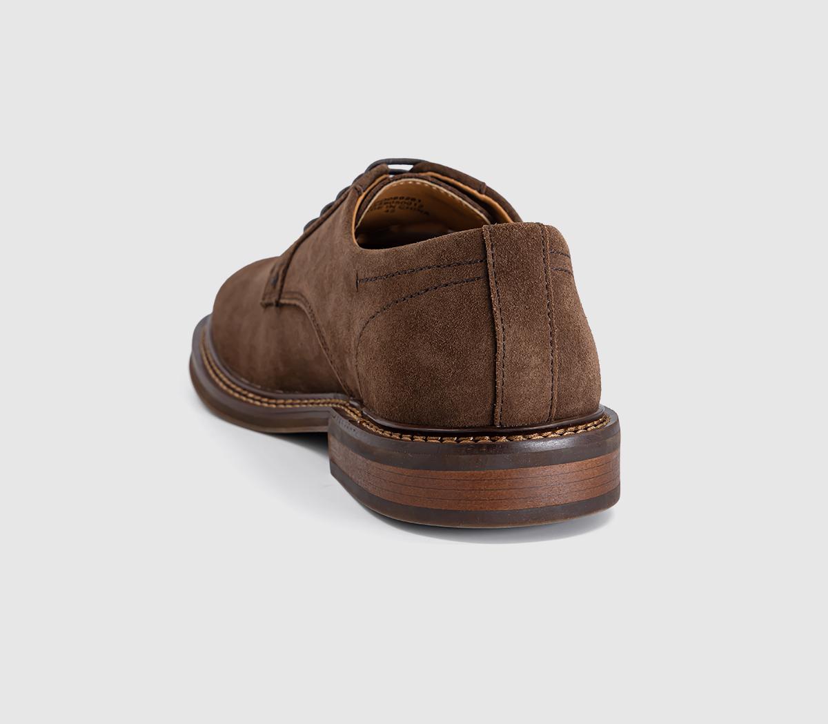 OFFICECaledonian Eyelet Derby ShoesBrown Suede