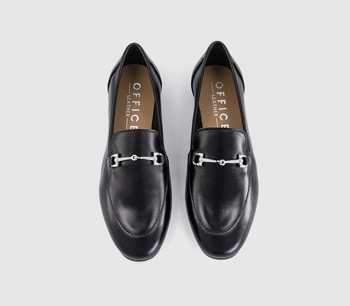 OFFICEFreida Snaffle LoafersBlack Leather