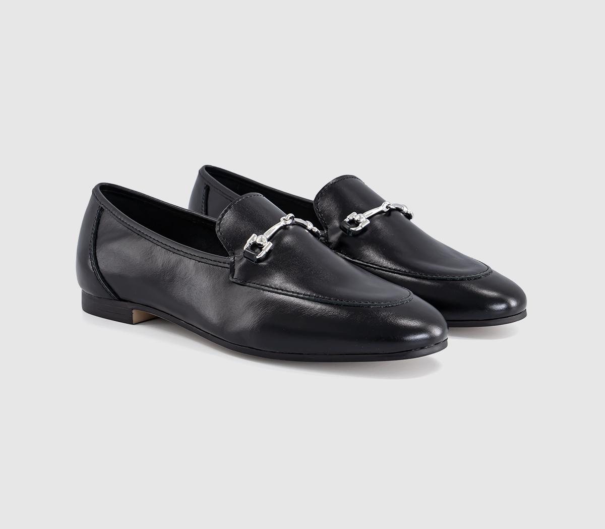 OFFICEFreida Snaffle LoafersBlack Leather
