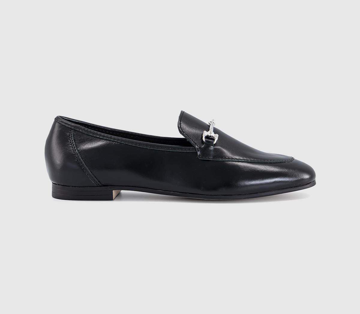 OFFICEFreida Snaffle LoafersBlack Leather