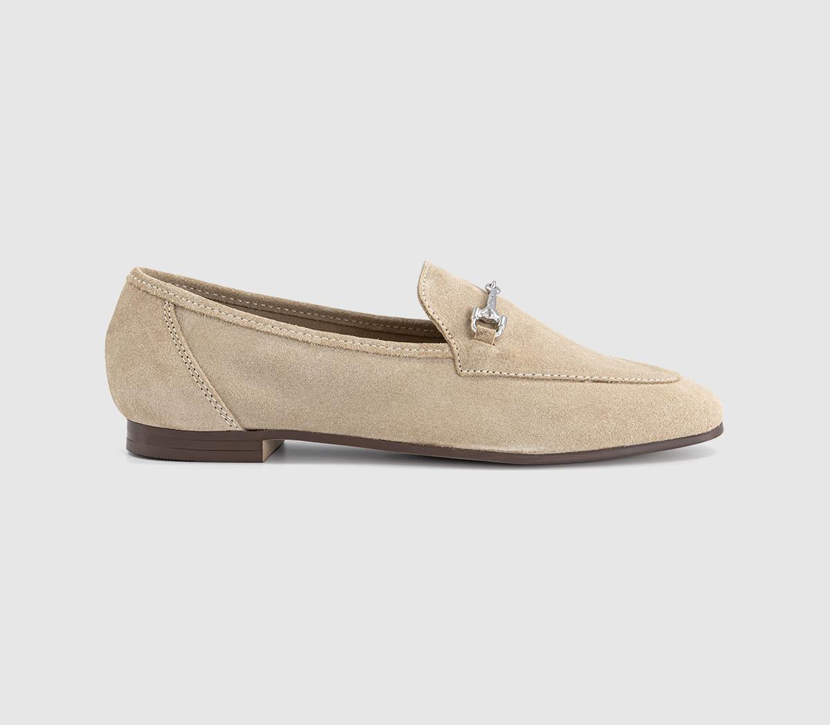 OFFICEFreida Snaffle LoafersBeige Suede