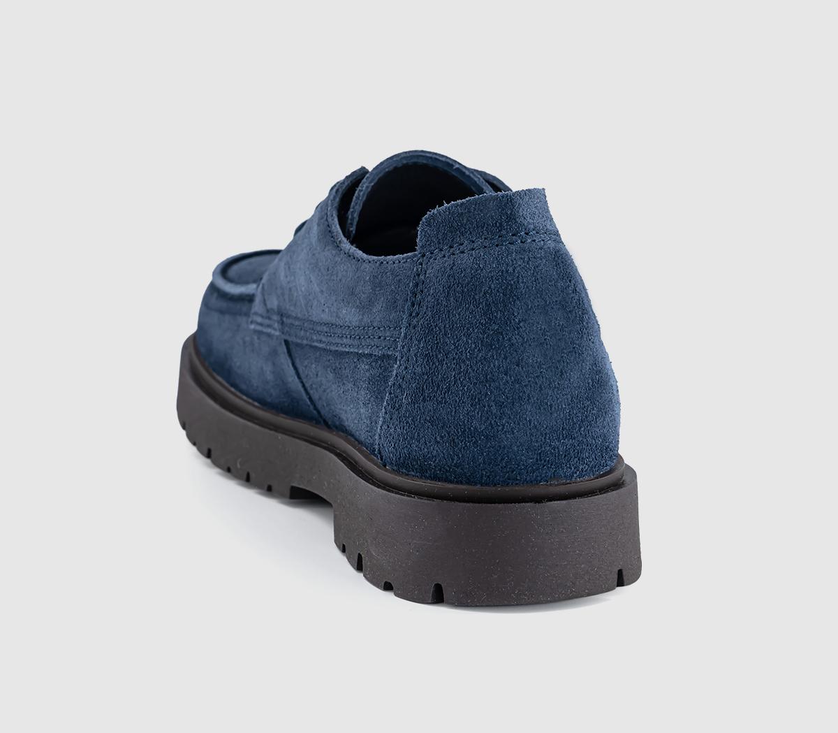 BIRKENSTOCKHighwood Moc Lace Low ShoesNew Navy Suede