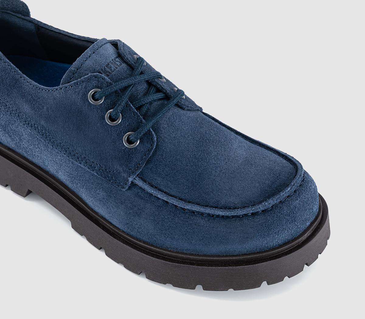 BIRKENSTOCKHighwood Moc Lace Low ShoesNew Navy Suede