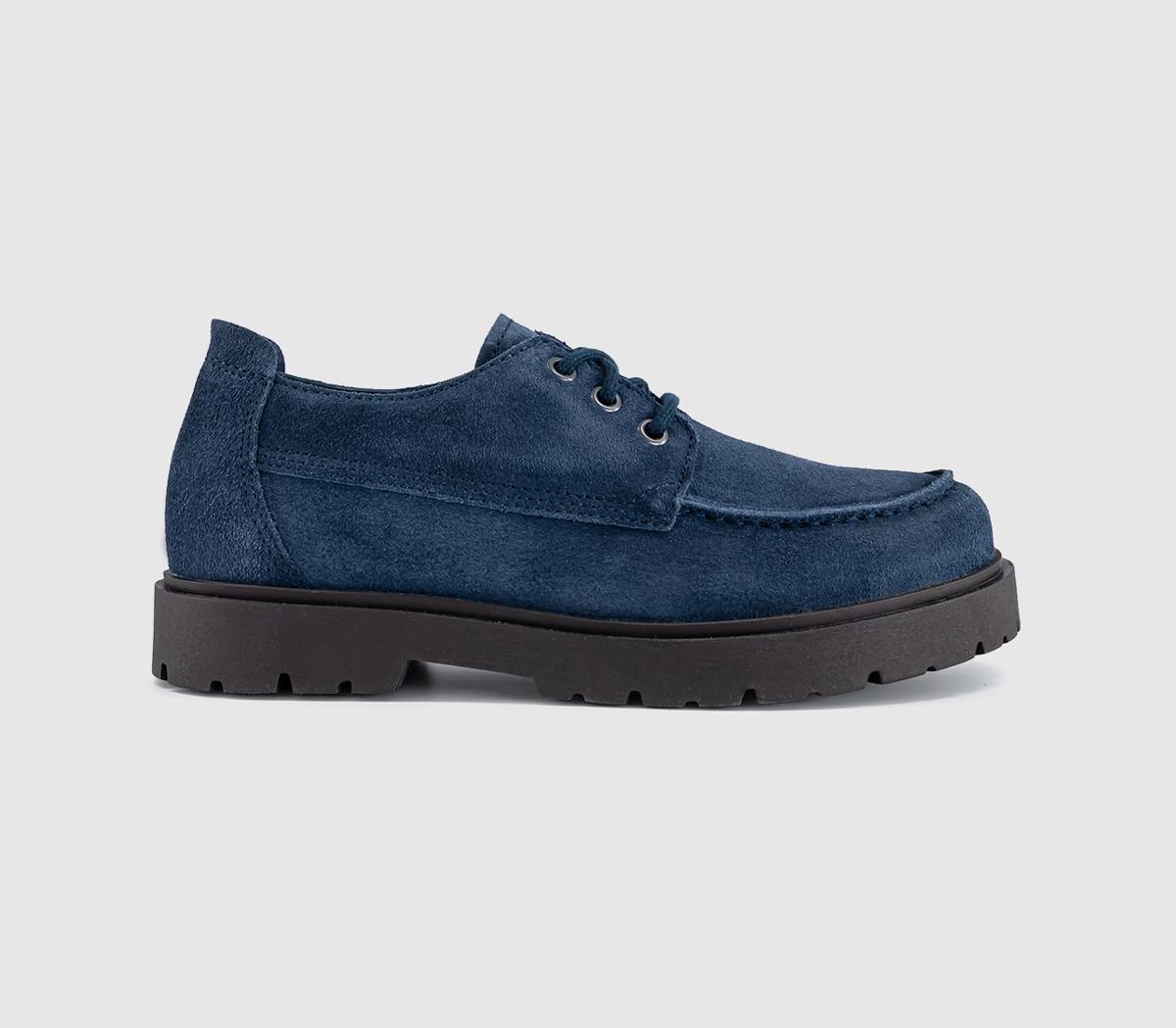 BIRKENSTOCKHighwood Moc Lace Low ShoesNew Navy Suede