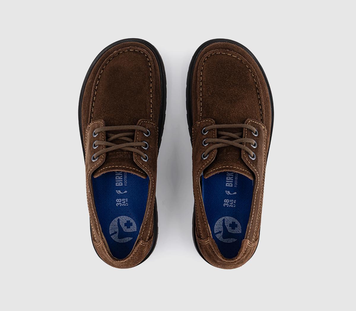 BIRKENSTOCKHighwood Moc Lace Low ShoesCarafe Suede
