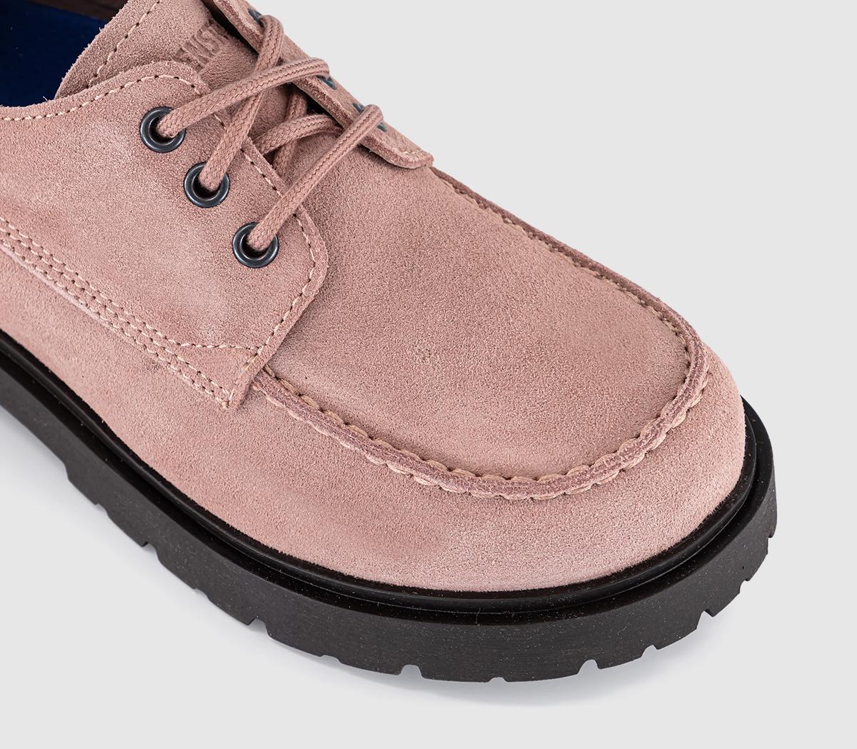 BIRKENSTOCKHighwood Moc Lace Low ShoesPink Clay Suede