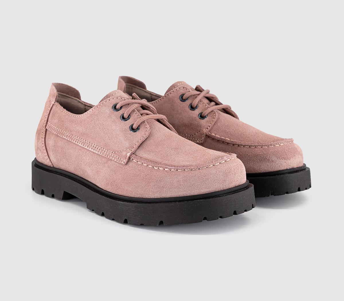 BIRKENSTOCKHighwood Moc Lace Low ShoesPink Clay Suede