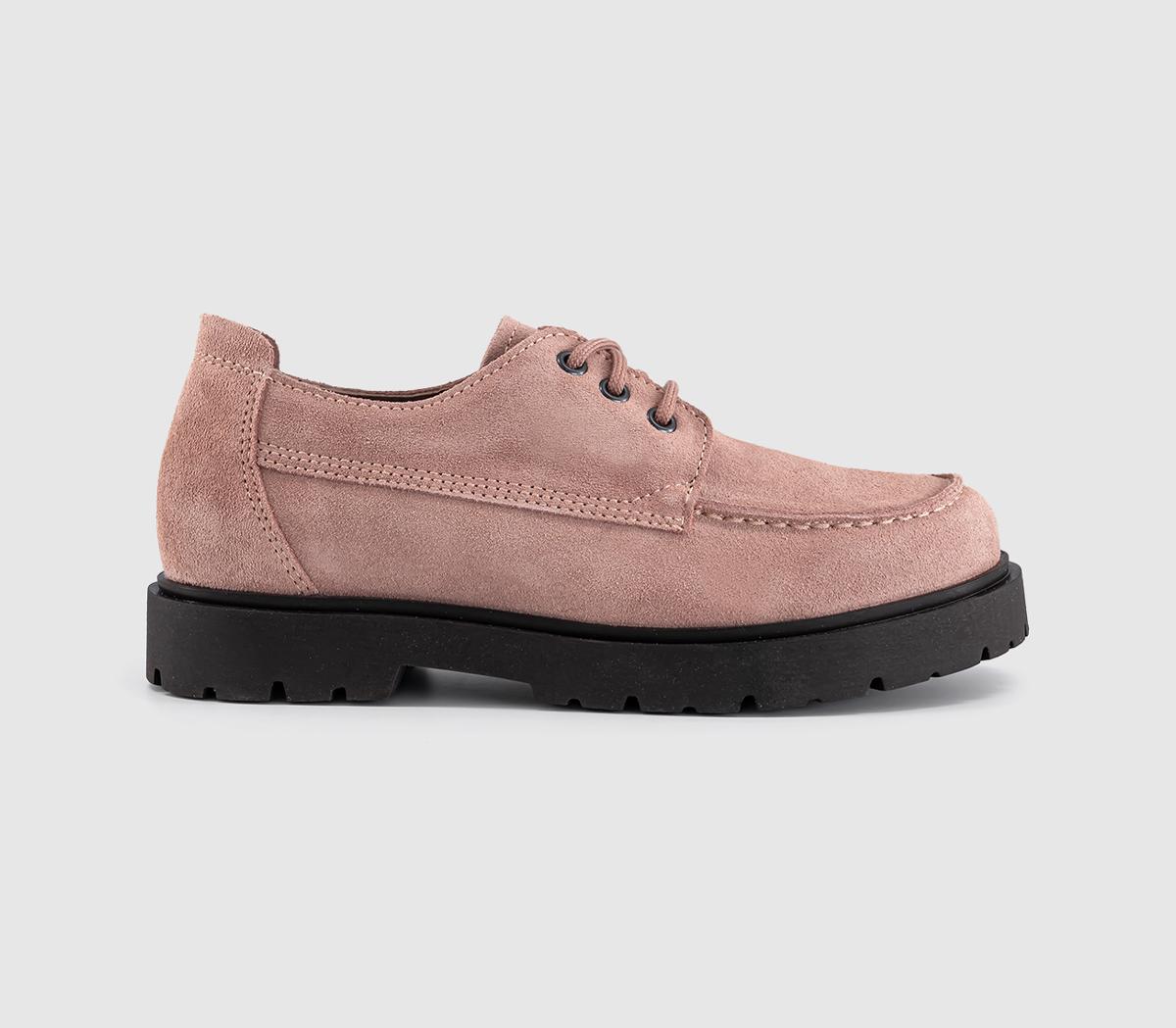 BIRKENSTOCKHighwood Moc Lace Low ShoesPink Clay Suede