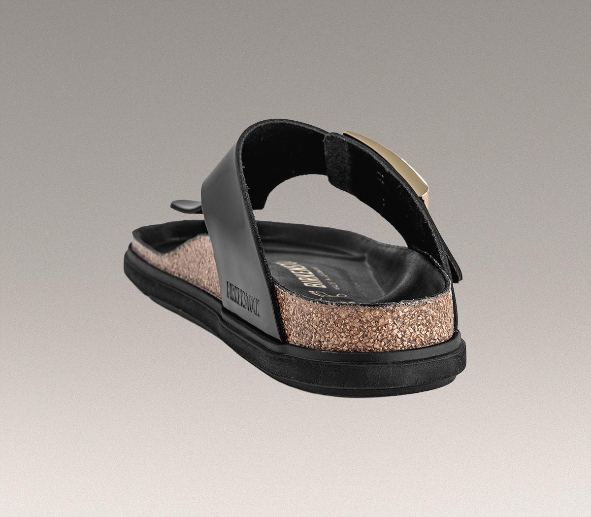 BIRKENSTOCKGizeh Droplet SandalsBlack High Shine