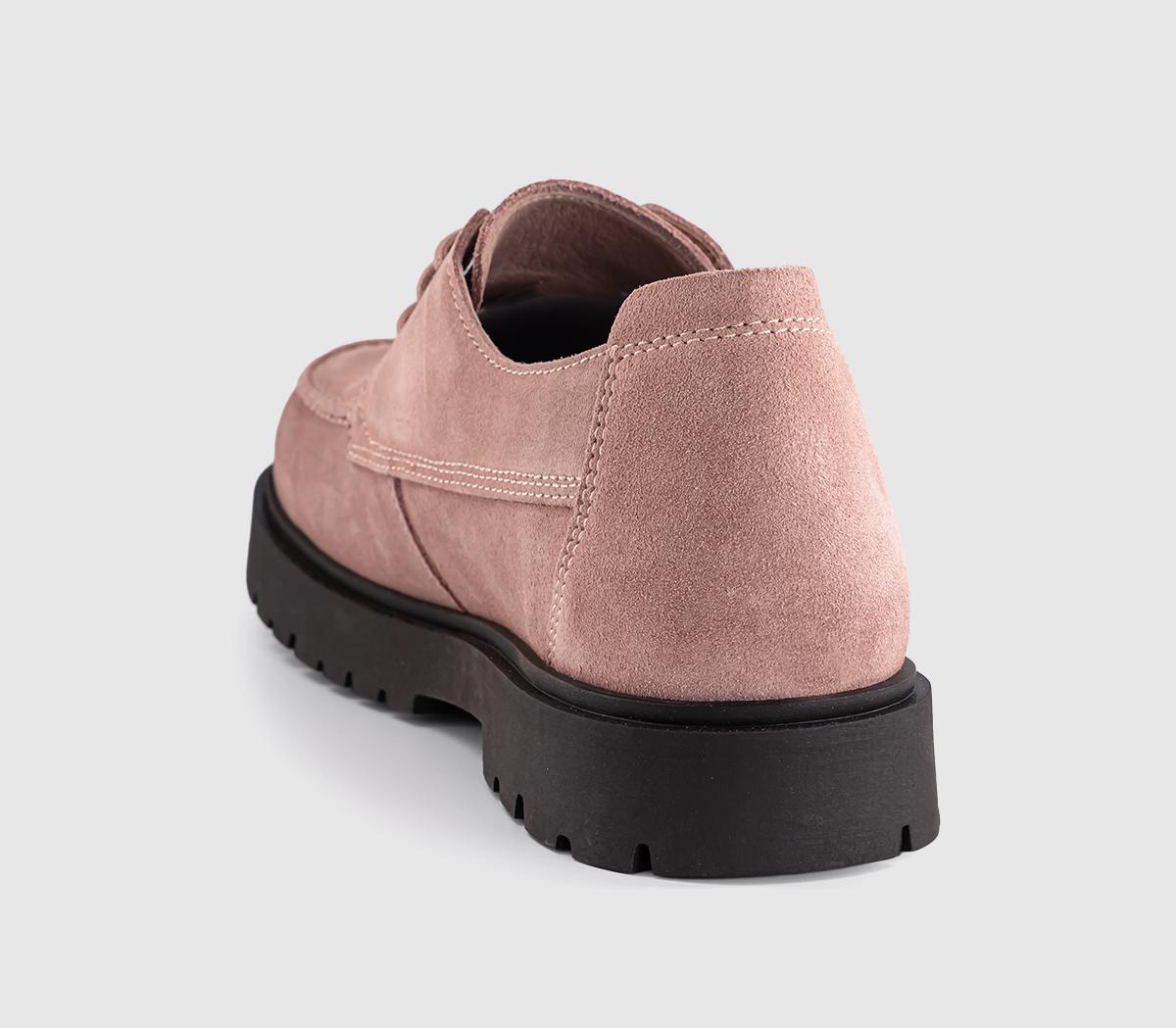 BIRKENSTOCKHighwood Moc Lace Low ShoesPink Clay Suede