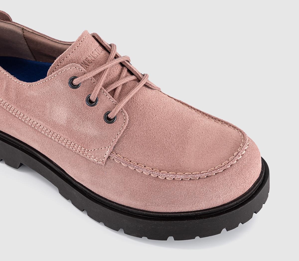 BIRKENSTOCKHighwood Moc Lace Low ShoesPink Clay Suede