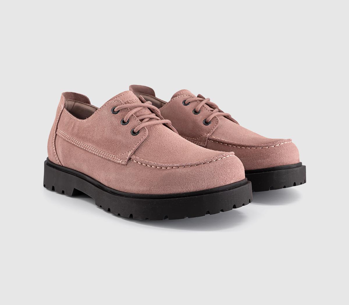 BIRKENSTOCKHighwood Moc Lace Low ShoesPink Clay Suede