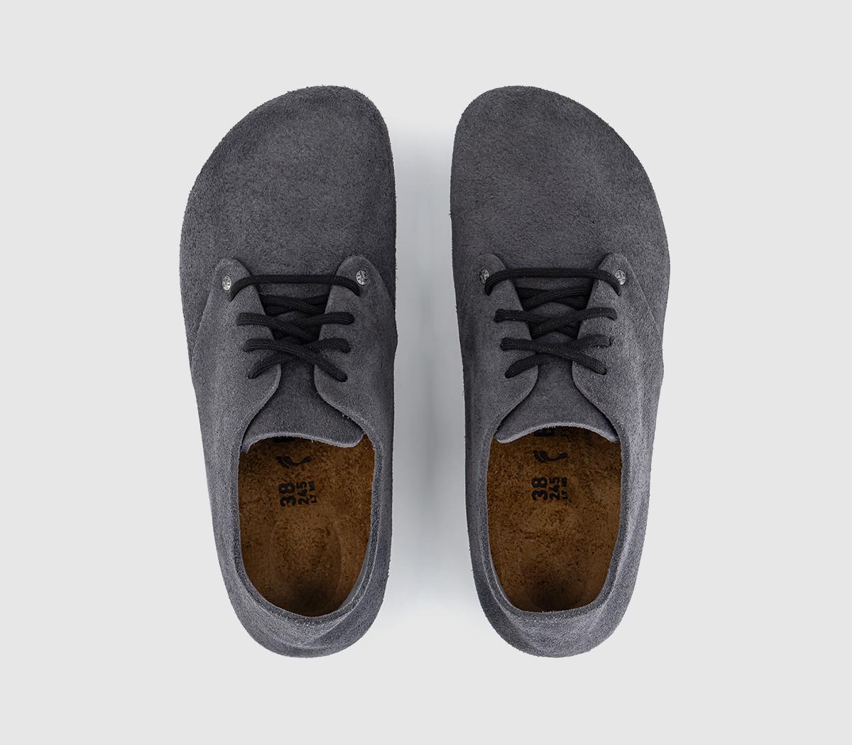 BIRKENSTOCK Maine Shoes Charcoal - Flat Shoes for Women