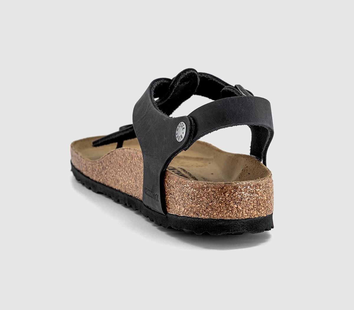 BIRKENSTOCKKairo SandalsBlack Leather