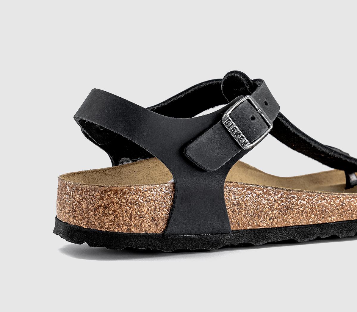 BIRKENSTOCKKairo SandalsBlack Leather