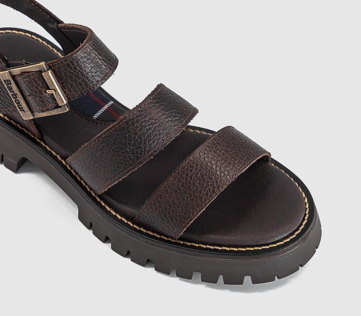 BarbourGabby SandalsBrown