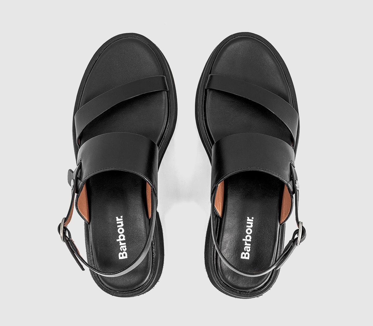 BarbourDakota SandalsBlack