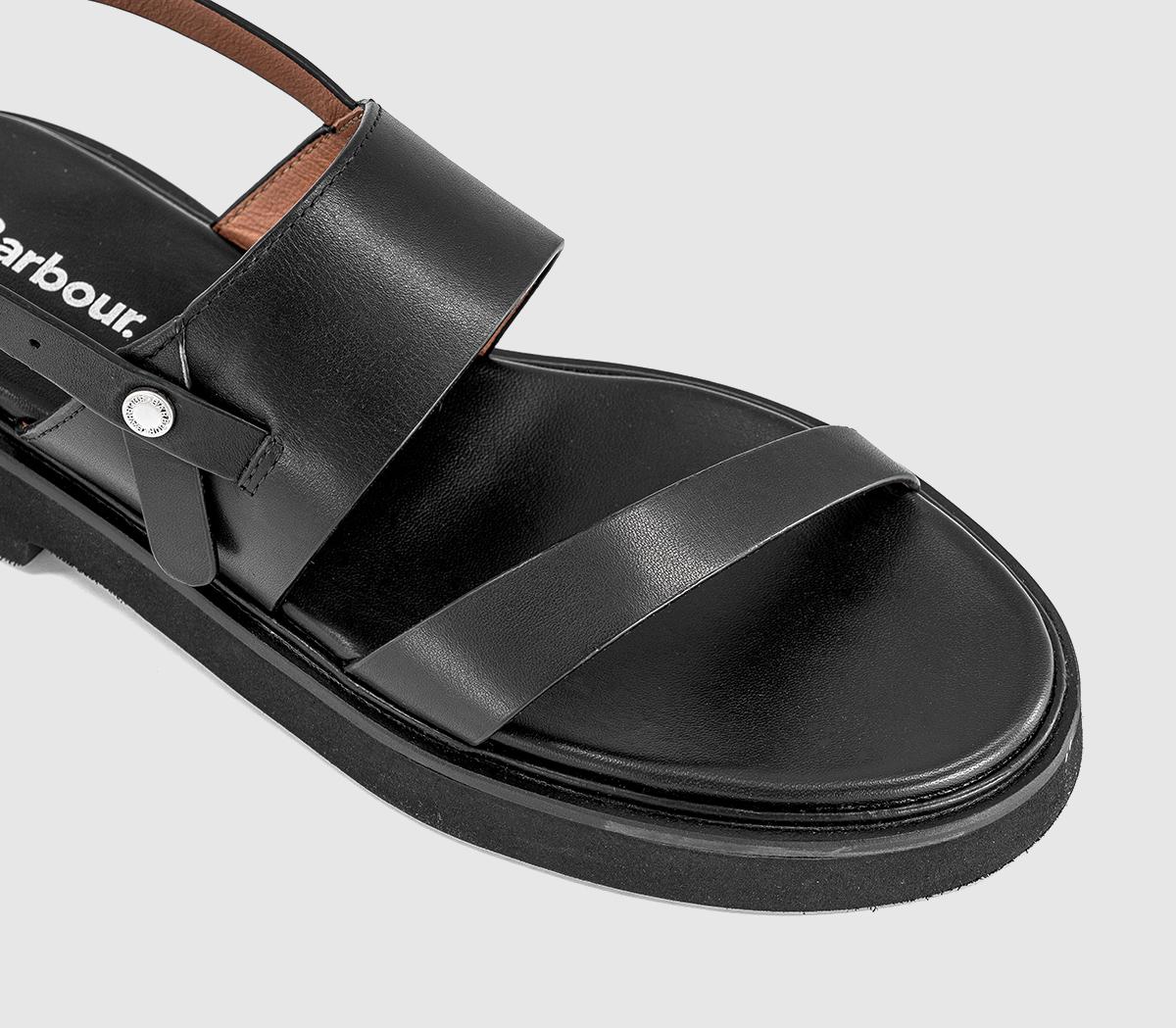 BarbourDakota SandalsBlack