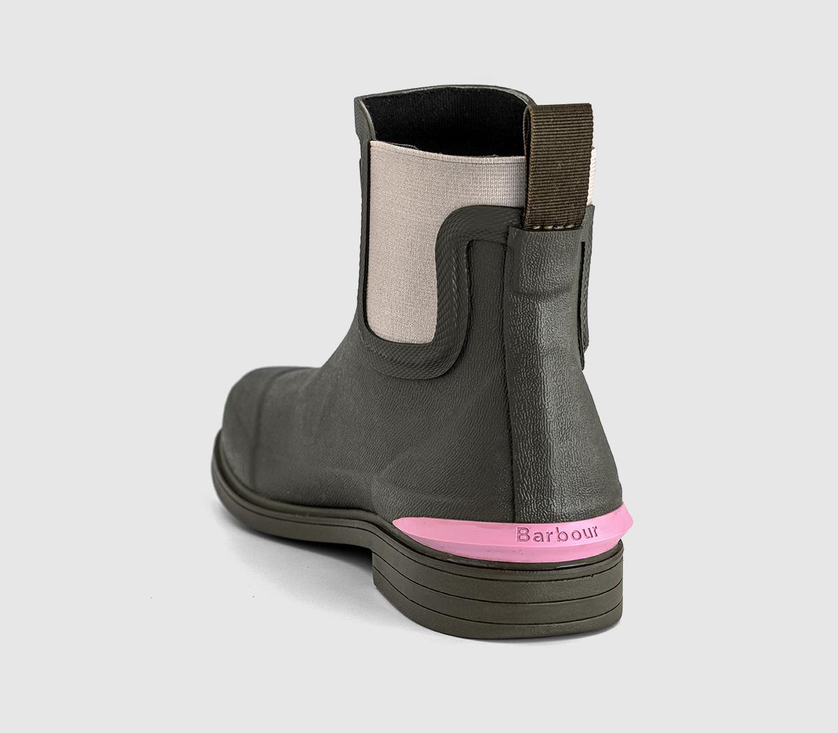 BarbourAbbeyfield Welly BootsOlive