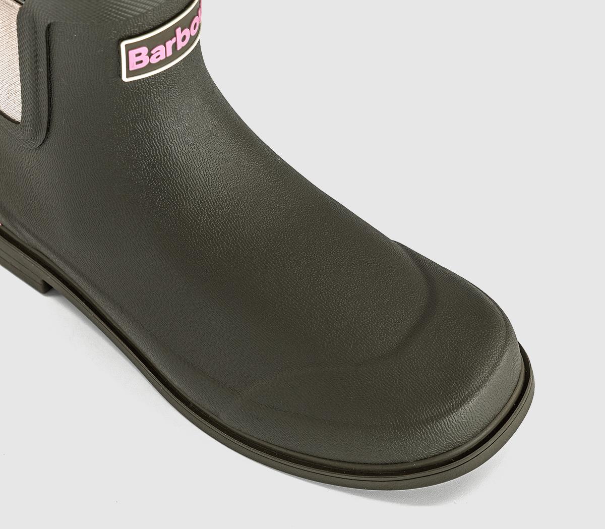 BarbourAbbeyfield Welly BootsOlive