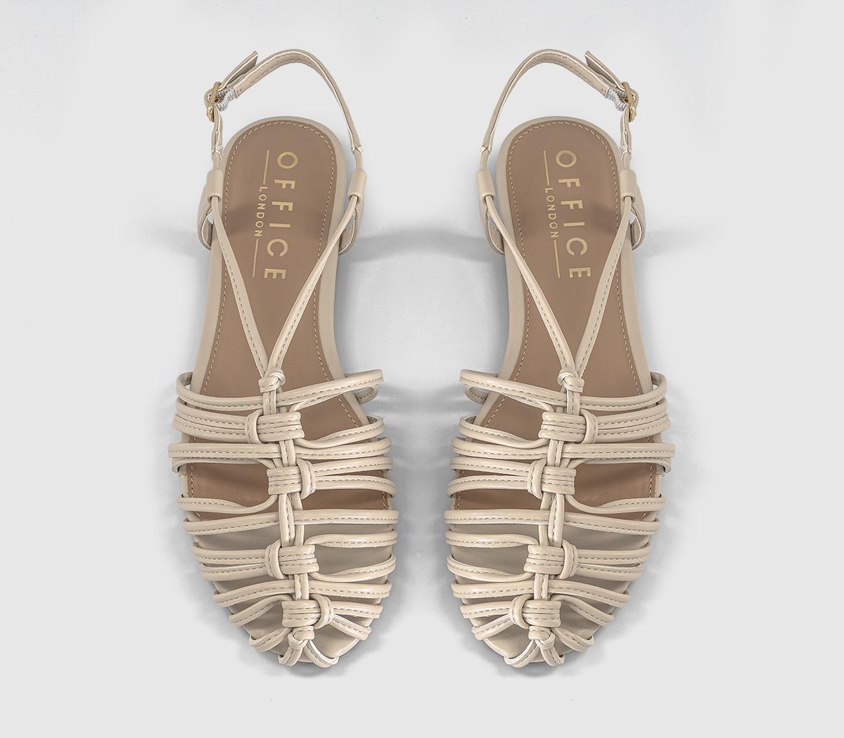 OFFICEFennec Woven Slingback FlatsCream