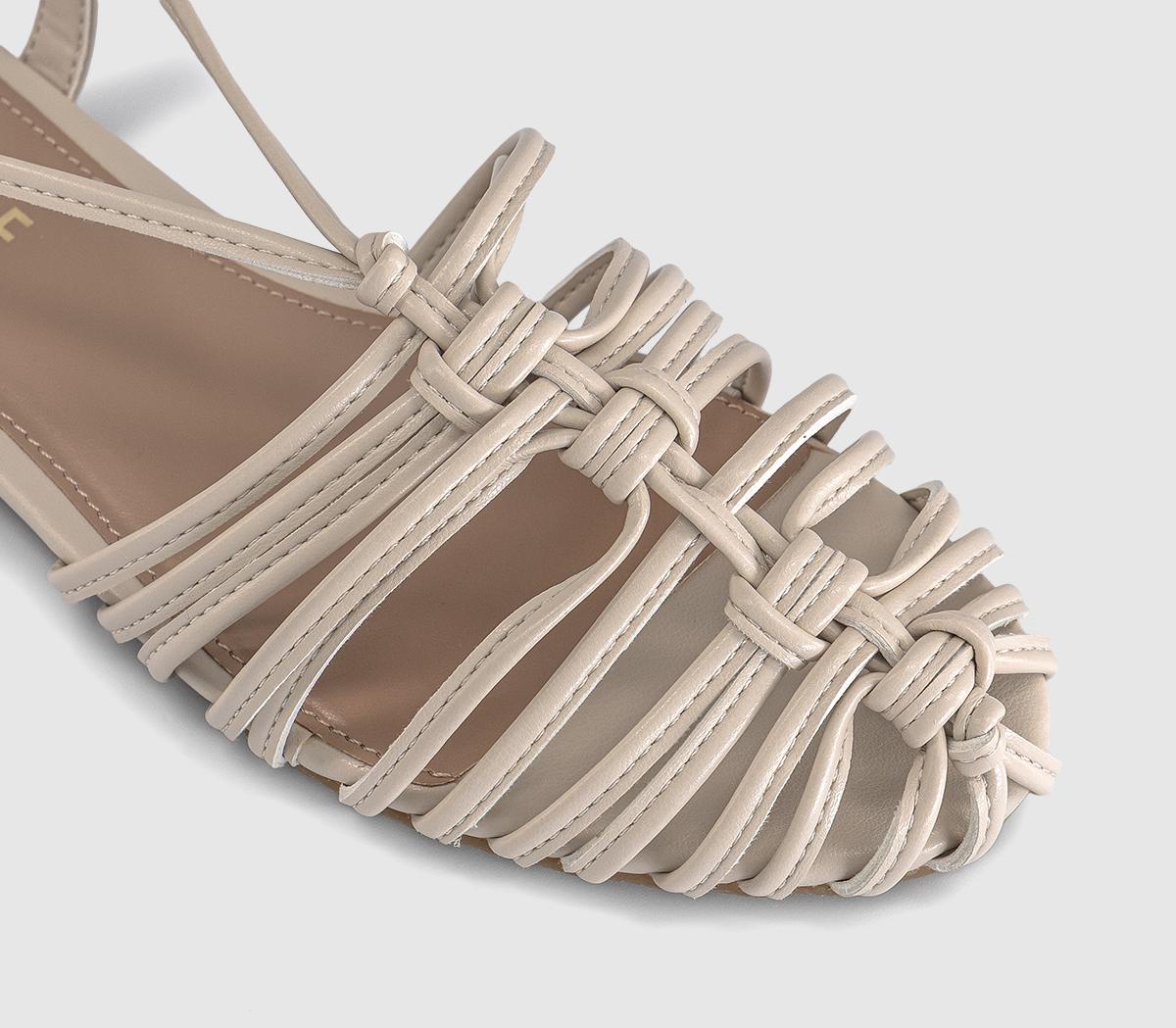 OFFICEFennec Woven Slingback FlatsCream