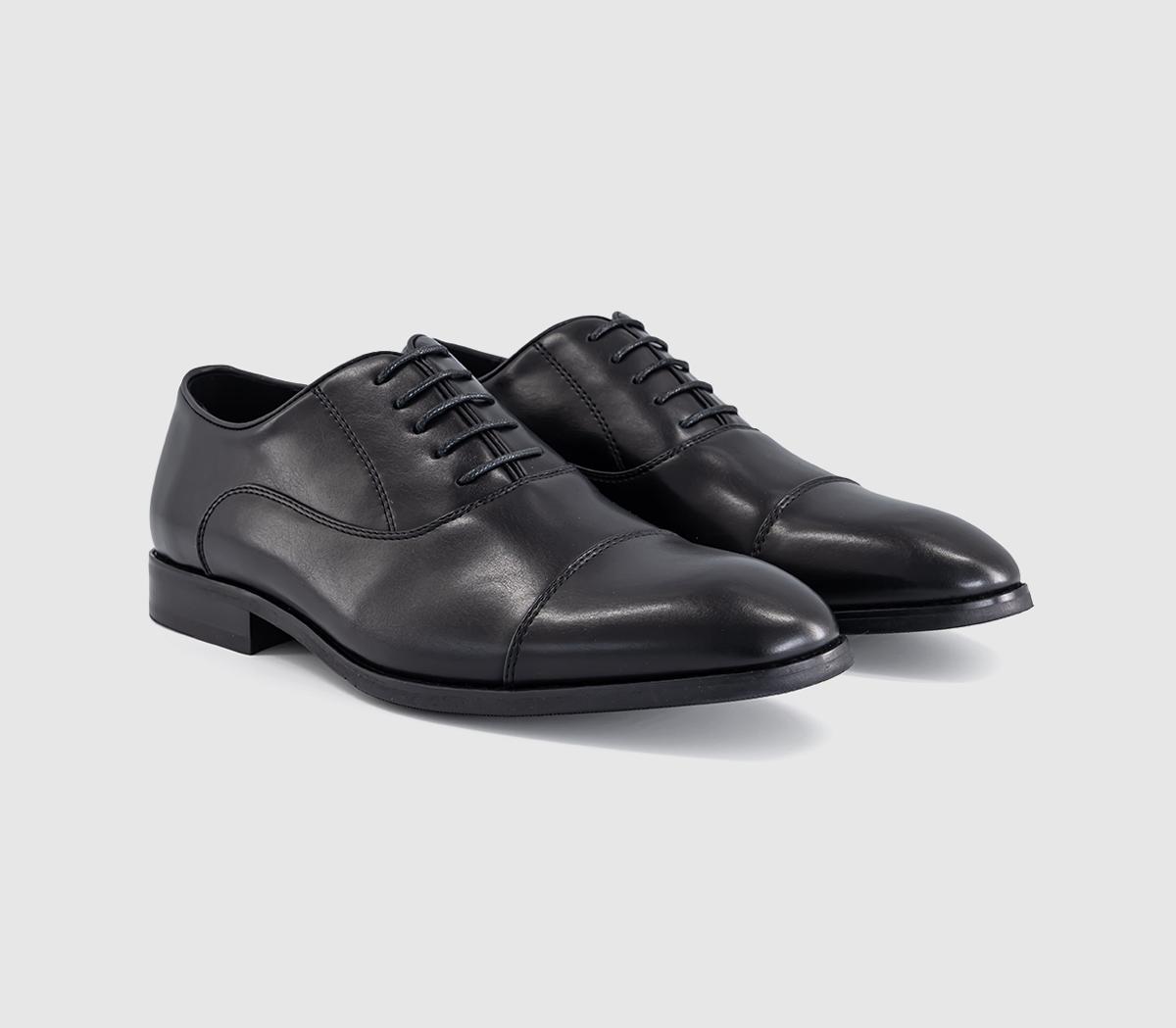 OFFICEMoroney Toe Cap Oxford ShoesBlack