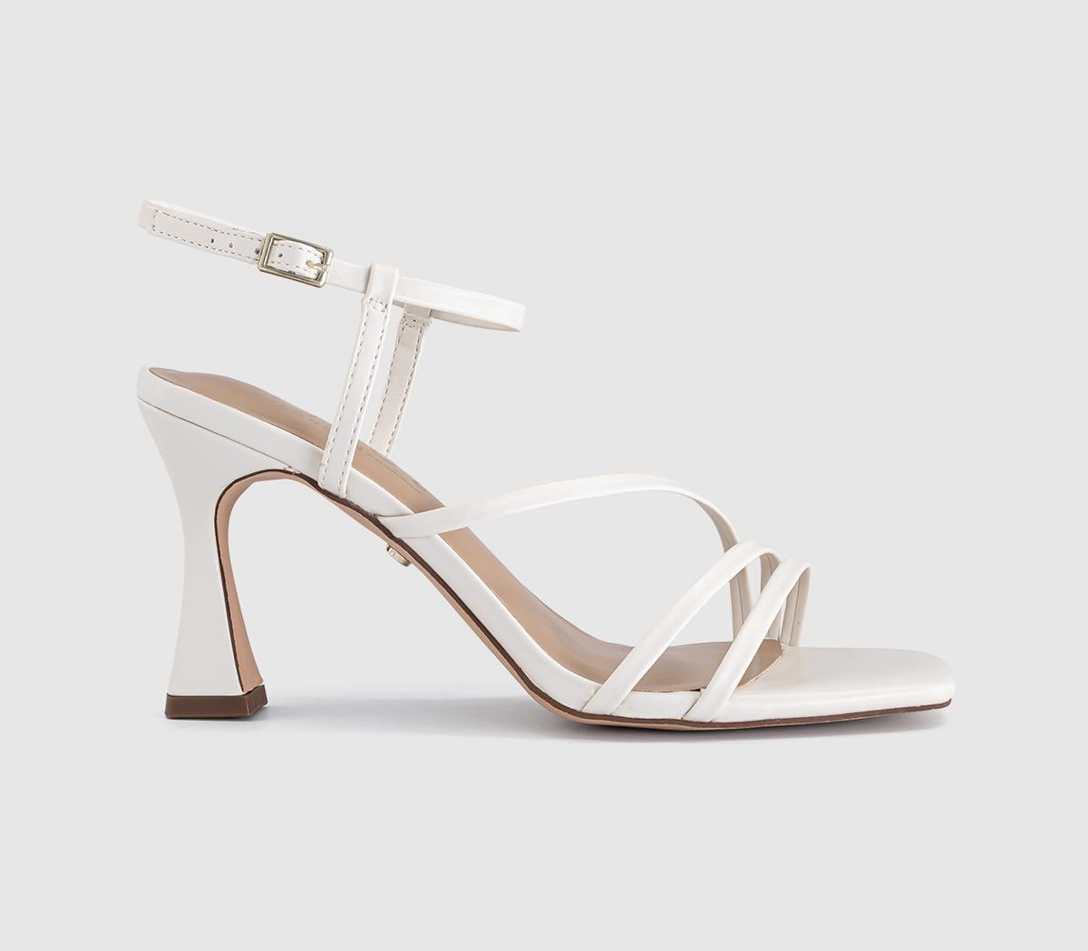 OFFICEHeidi Strappy Sandal HeelsOff White