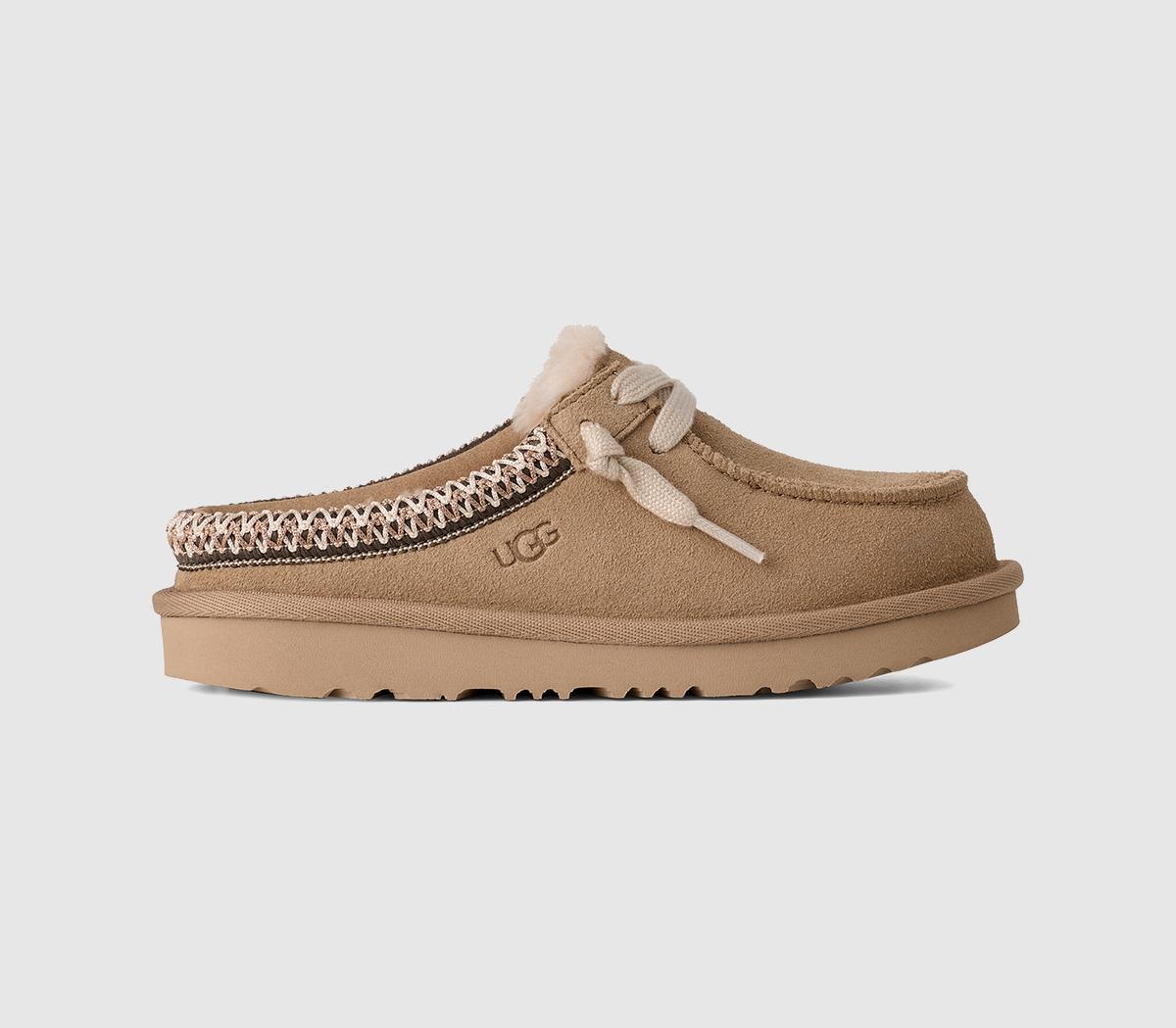 Ugg Tasman Mule Sand  Natural in Kids  Size 3, Office Shoes